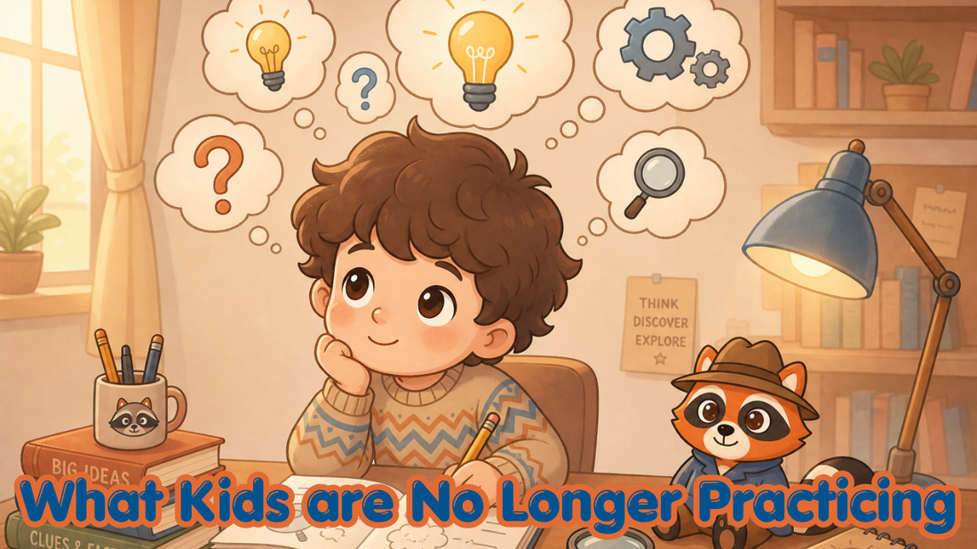 From Imagination to Instructions: What Kids Are No Longer Practicing