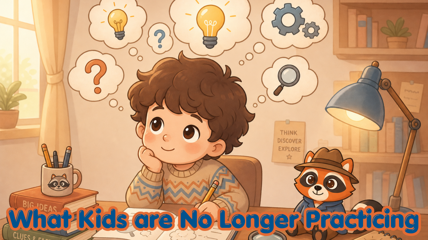 From Imagination to Instructions: What Kids Are No Longer Practicing
