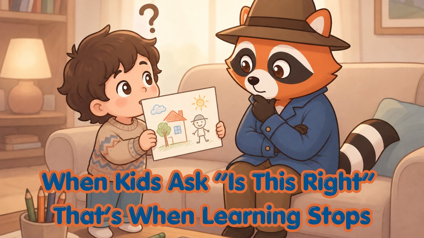 When Kids Ask “Is This Right?” — That’s When Learning Stops