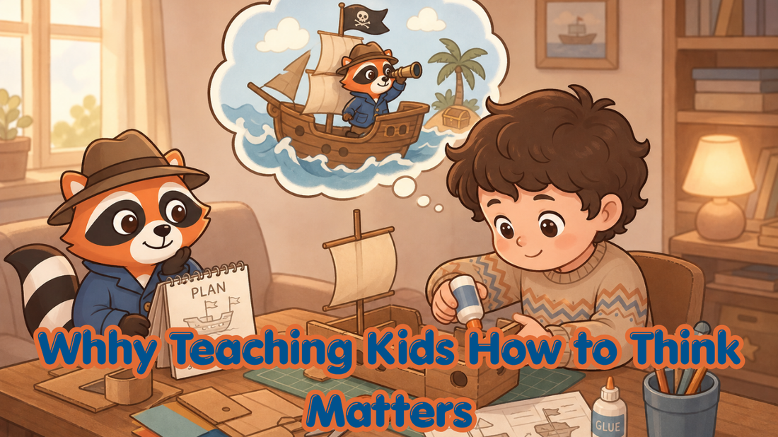 Why Teaching Kids How to Think Matters More Than What They Learn