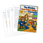 The Missing Class Helper Badge - Detective Milo Interactive Cases