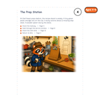 The Prep Station — sample story page from Detective Milo: The Missing Recipe Book, ages 4–6 edition