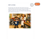 Call to Action — sample story page from Detective Milo: The Missing Recipe Book, ages 6–8 edition