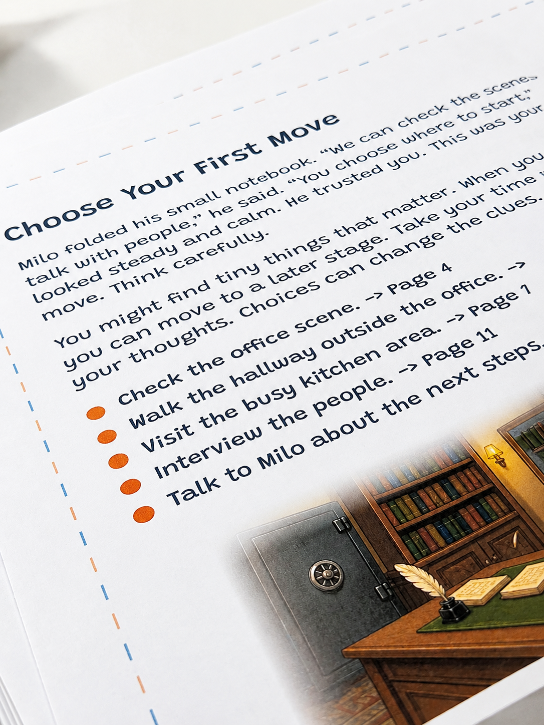 Detective Milo | Interactive Printable Detective Stories for Kids