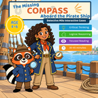 Detective Milo: The Missing Compass aboard the Pirate Ship, ages 4–6 edition cover