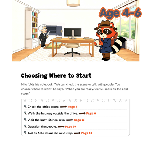 Detective Milo Case Preview